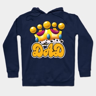 Dad Crowned King Hoodie